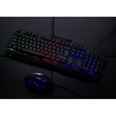 Σετ ενσύρματο πληκτρολόγιο & ποντίκι Gaming Zeroground KB-1700GUMS Arai  Αγγλικό US